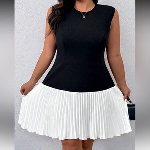 Black and White Dress